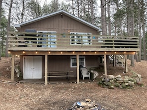 Chairs for fire pit, picnic table