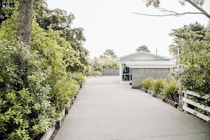 Driveway to the 2 Bach's