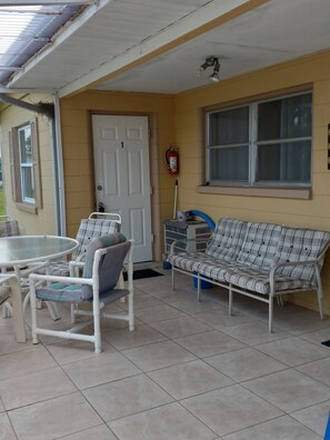 Outdoor dining