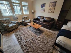 New Queen Sofabed with Memory Foam Mattress