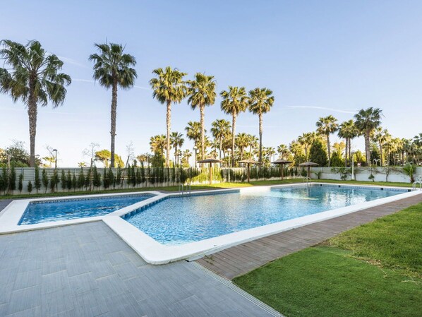 Resort, Swimming Pool, Shade, Landscaping, Eco Hotel, Hotel, Tropics, Villa