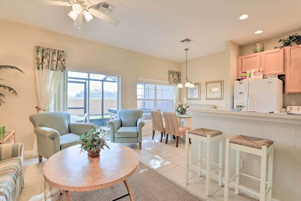 Kissimmee Vacation Rental | 4BR | 2.5BA | Step-Free Entry | 2 Stories