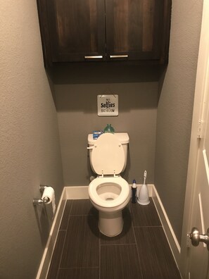 Half bath downstairs