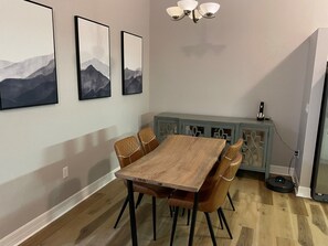 Dining area and bar