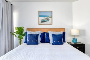 Relax and recharge in the master suite.