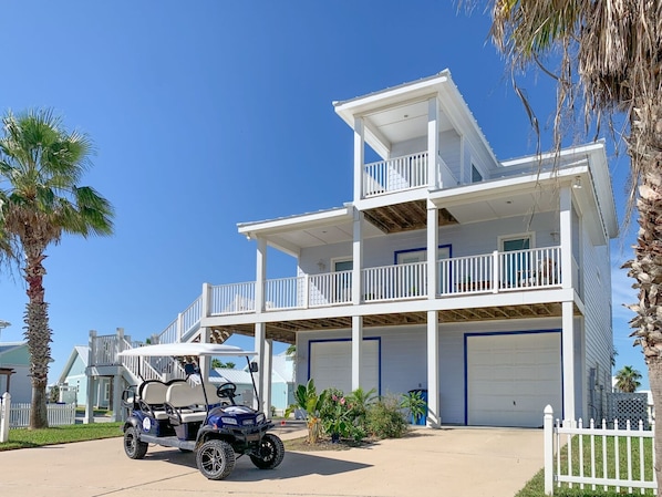 Golf Cart + Beach Gear Credit Included With Your Stay!
