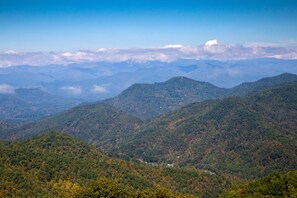 Mountain View - Mountain view from cabin.