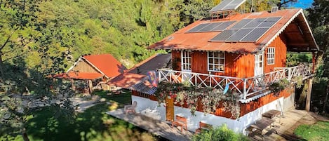 Mountain cabin located at 2600m