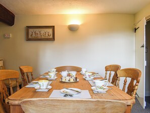 Dining room | Brynfields, Shirley, near Ashbourne