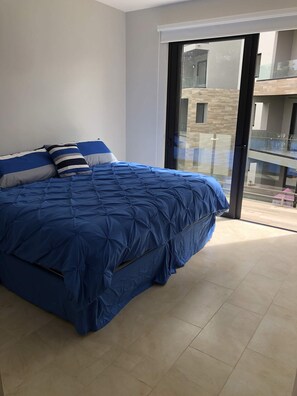 Bedroom #1 with Balcony and private bathroom 