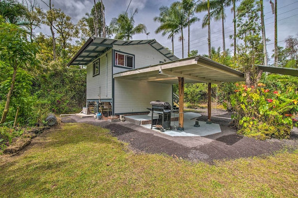 Pahoa Vacation Rental | Studio | 1BA | Single Story | Stairs Required