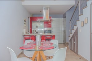 Dining Area into Kitchen