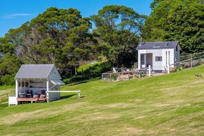Available by prior arrangement, the Tiny House offers a unique stay for those looking for something a little different.