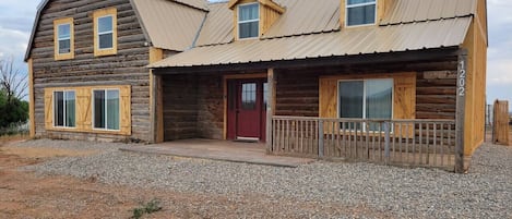 Front View of Cabin