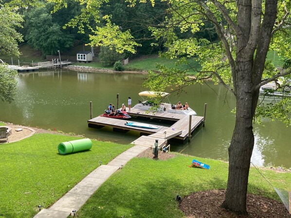 Plenty of room for your boat (rental?) and friends!