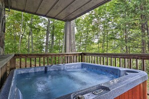 Bubbelpool utomhus