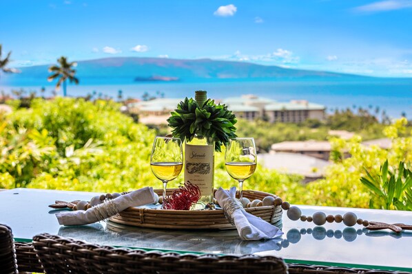 Gorgeous ocean views from your private lanai