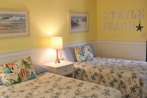 With four full sized beds, this property sleeps 6-8 comfortably!