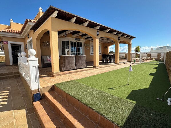 Front Aspect of villa