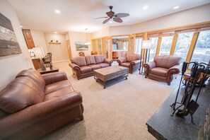 Open living area with lots of natural light