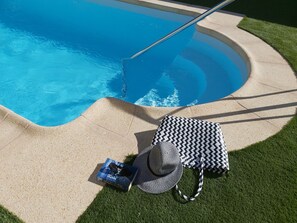 Relaxing pool area