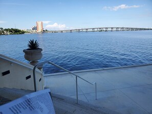 Amazing views of downtown and the river