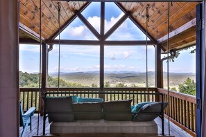 Swing your worries away over looking gorgeous views