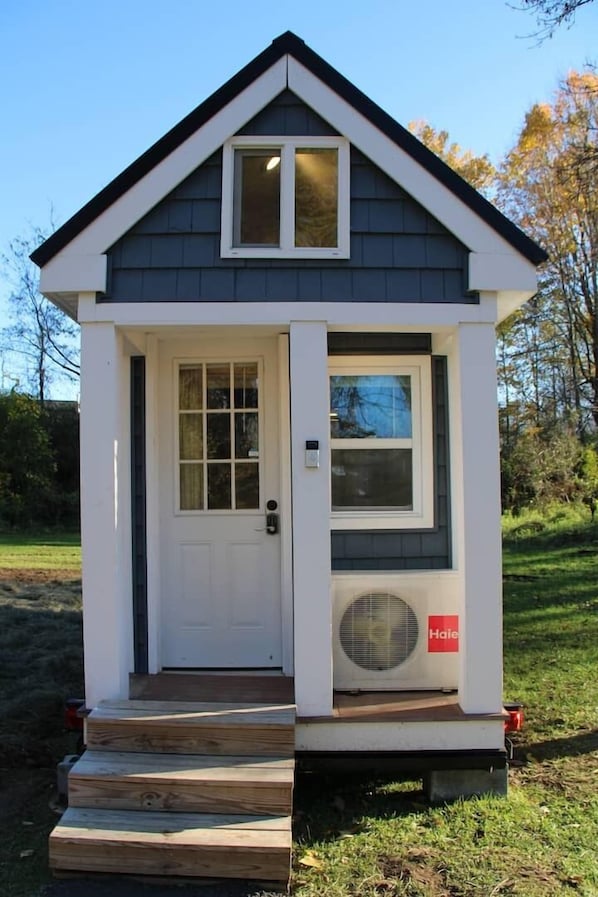 Front of tiny house
