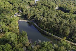 Aerial of cabin