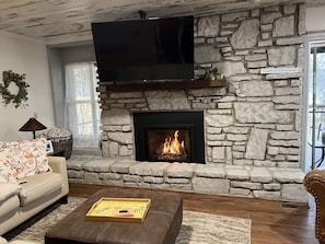 Gas fireplace