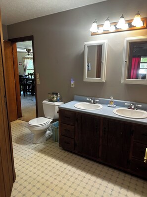 Double sinks in master bath