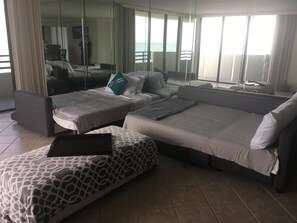 Sofa Beds comfortably sleep 2