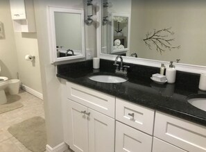 updated master bath