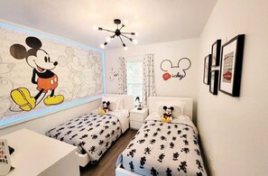 Bedroom 3 - 2 twin Mickey Theme