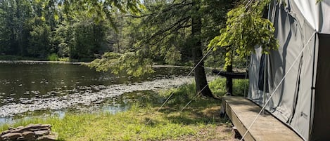 Overnatningsstedets område