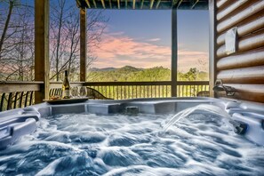 Relax in the Hot Tub and Take in the Views