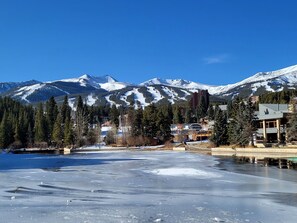 Maggie Pond & Quicksilver Lift at Base of Peak 9