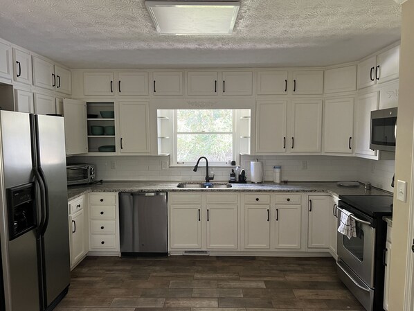 Remodeled and updated kitchen 