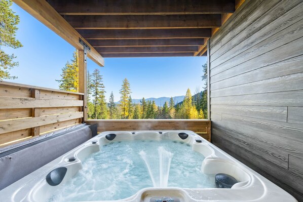 Bain à remous extérieur