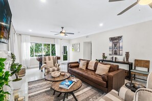 The living room