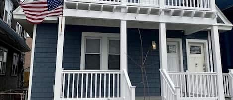 Separate front door entrance to access our 2nd floor condo! 