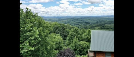 Vue depuis l’hébergement