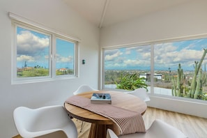 Spend time admiring the breathtaking view from your private villa.