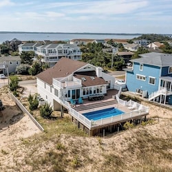 Rear Aerial View of Shore Elegance