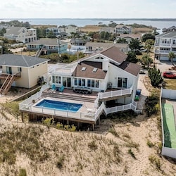 Rear Aerial View of Shore Elegance