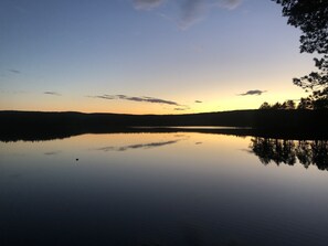 Aussicht auf den See (Älgsjön)