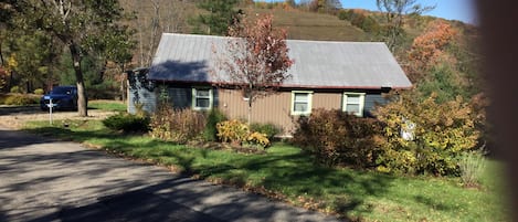 Crisp early fall colors add to the expansive view