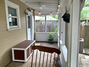 Easily Accessible from the Backyard or a Few Steps Away from the Kitchen