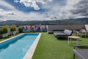Takterrasspool