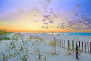 Majestic sunrise view at Hilton Beach
